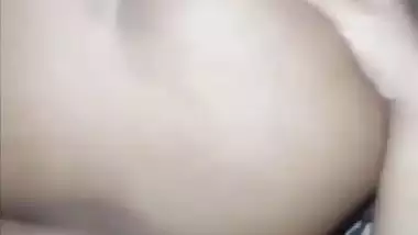 Bengali sleeping wife boob press and doggy fucking