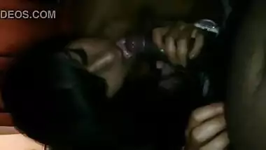 Indian call girl giving a nice blowjob