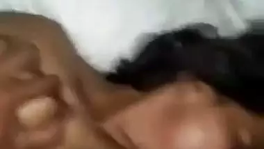 Hardcore sex of a 19-year-old girl with her nasty lover